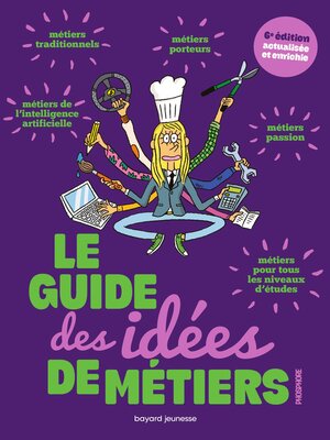 cover image of Le guide des idées de métiers